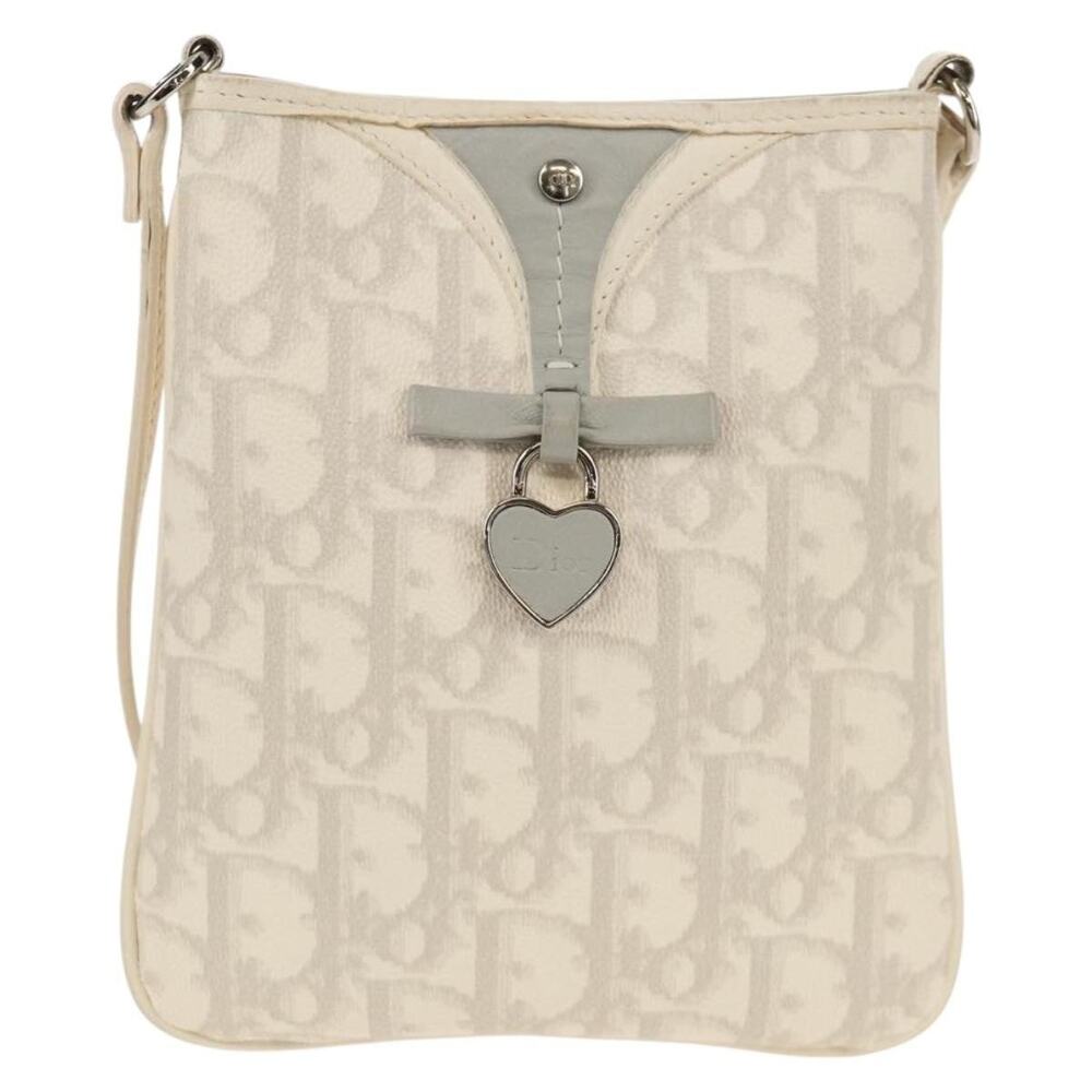 Dior Trotter Romantic Shoulder Bag White